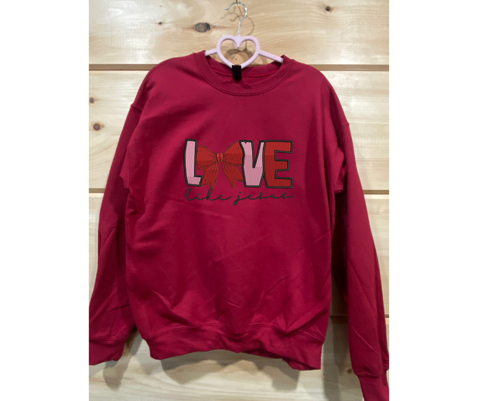 Love like Jesus sweatshirt