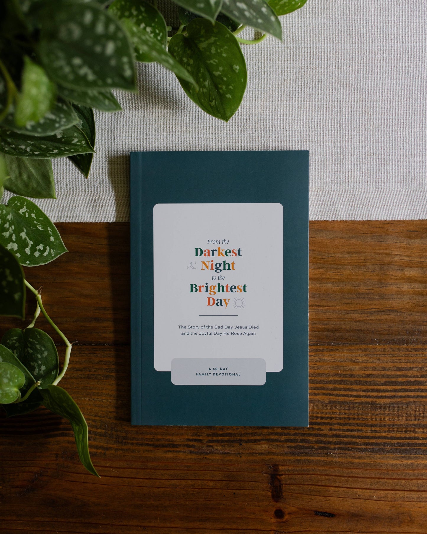 From the Darkest Night to the Brightest Day: The Story of the Sad Day Jesus Died and the Joyful Day He Rose Again | A 40-Day Family Devotional